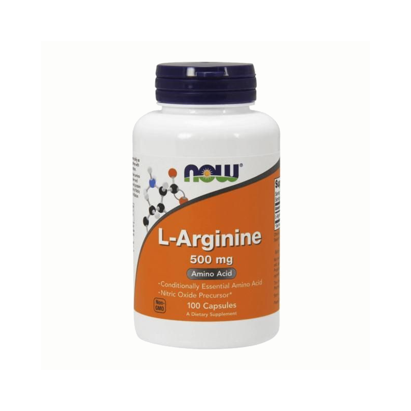 Now Foods L-Arginine 500 mg – 100 gélules