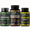 Pack Vitalité et Immunité : Moringa, Gelée Royale et Propolis – Défenses naturelles, énergie et antioxydants