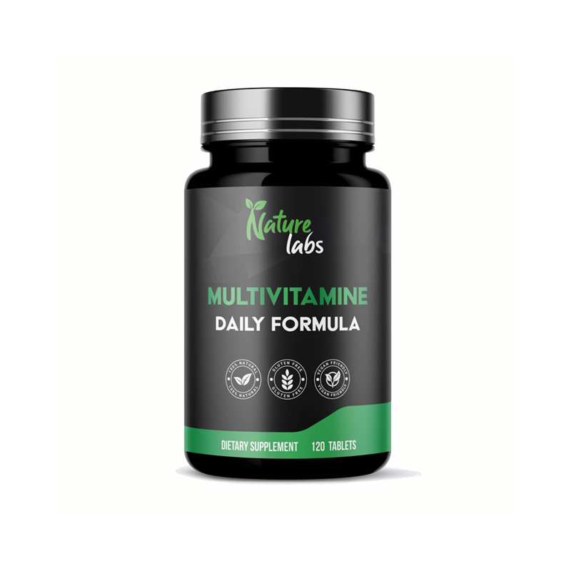 Nature Labs – Multivitamine Daily Formula – 120 Comprimés