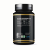 Flacon de Zinc Picolinate Premium Edition HerboTeca, vue arrière avec tableau de valeurs nutritionnelles