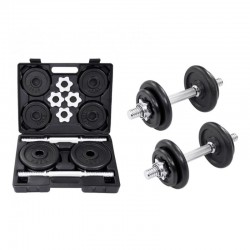 haltères 20kg Maroc nutrisport.ma