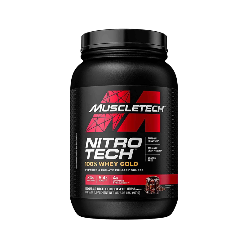 muscletech 100% whey gold Nitro tech protéine isolate limited edition militire au meilleur prix chez nutrisport.ma