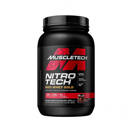 muscletech 100% whey gold Nitro tech protéine isolate limited edition militire au meilleur prix chez nutrisport.ma