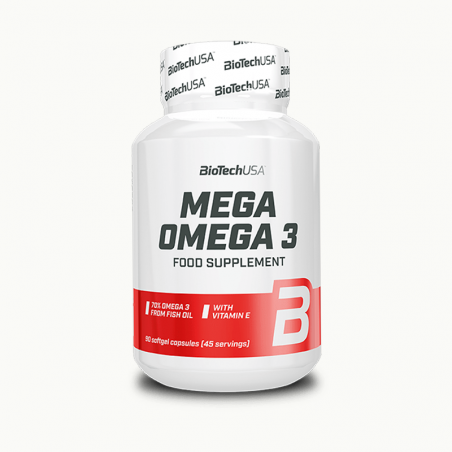 Mega Omega 3 BioTechUSA disponible chez nutrisport.ma