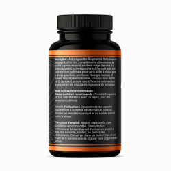 Ashwagandha 900mg de Biopharma Performances – soutien naturel contre le stress et pour l'énergie, 900 mg par dose