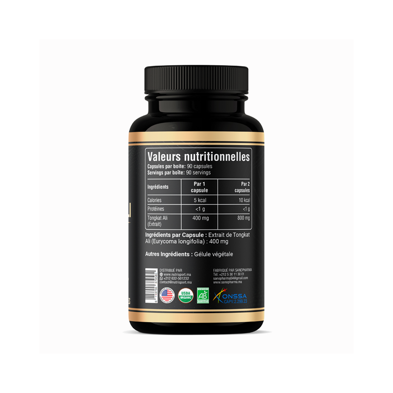 Agoram PACK PROMO TONGKAT ALI + SHILAJIT Biopharma | Maroc | Nutrisport.ma