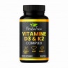 VITAMINE D3 & K2 COMPLEX - HERBOTECA 90 caps 45 servings