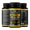 VITAMINE D3 & K2 COMPLEX - HERBOTECA 90 caps 45 servings