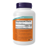 Magnesium Citrate 200 mg NOW Foods – Soutient la santé musculaire, osseuse et nerveuse, 180 comprimés végétaliens.