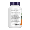 Magnesium Citrate 200 mg NOW Foods – Soutient la santé musculaire, osseuse et nerveuse, 180 comprimés végétaliens.