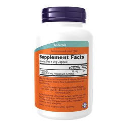 Potassium Citrate 99 mg - 180 Capsules - NOW Foods