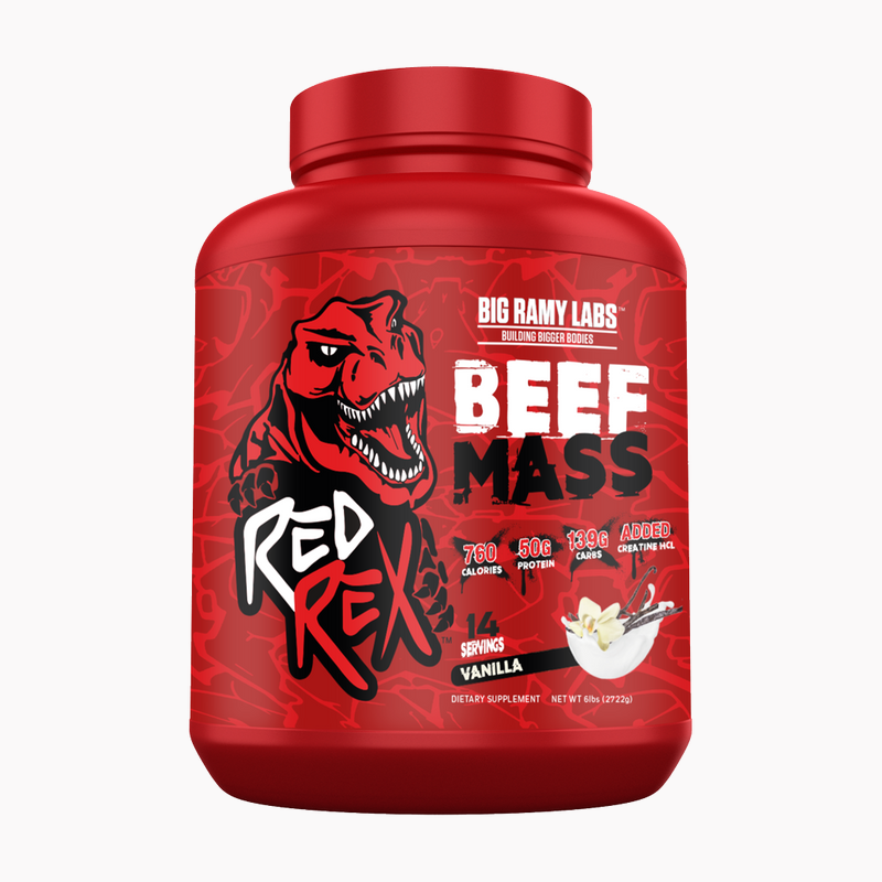 Red Rex Beef Mass Gainer – Big Ramy Labs 2722g