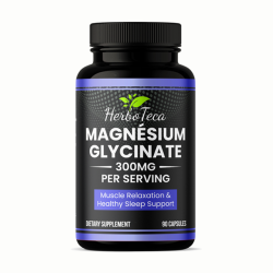 Magnésium glycinate 300mg Biopharma Performances - 2 capsules pour soutien optimal